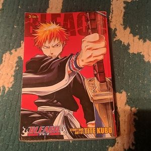 Bleach manga 3-in-1 volumes 1,2,3